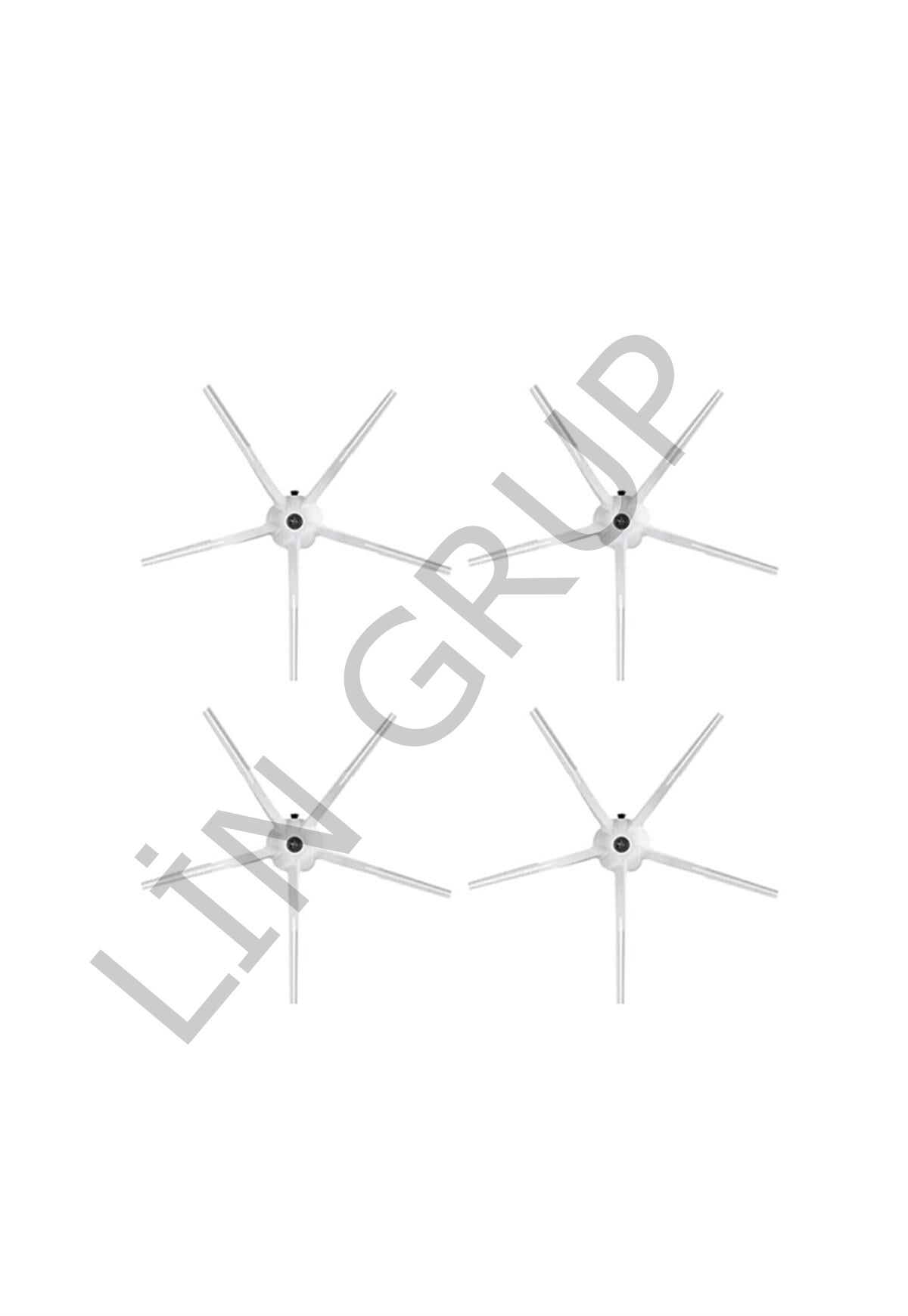 Roborock S5 Max Robot Süpürge Uyumlu 4'lü Yedek Parça Seti