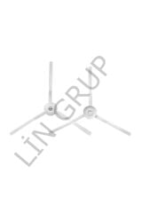 Xiaomi Vacuum Mop 2in1 Essential (MJSTG1) Robot Süpürge Uyumlu 2'li Yan Fırça- Yedek Parça Seti