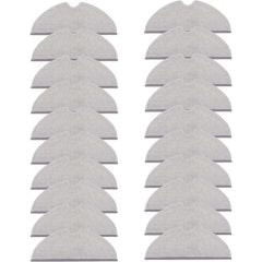 20 Adet Roborock S5 Max/S6 MaxV / Q7 - Q8 Max /Q5 Pro Uyumlu Mop Paspas Bezi
