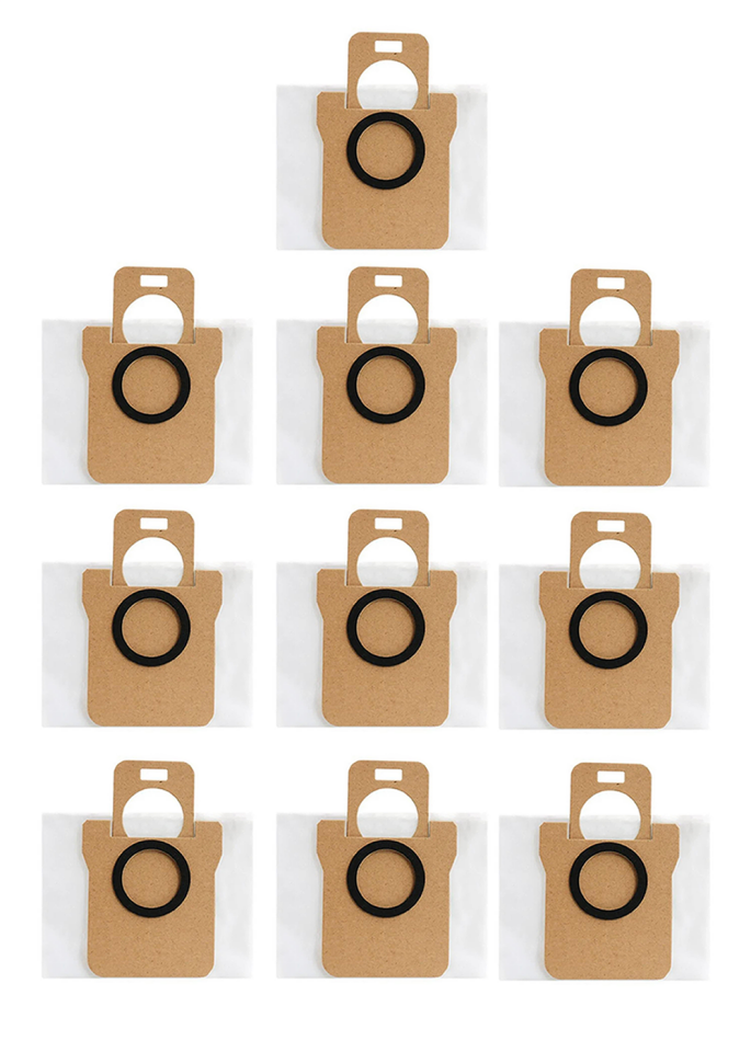 Dreame Bot L10 Ultra Robot Süpürge Uyumlu 10'lu Toz Torbası - Yedek Parça Seti