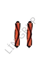 Xiaomi Vacuum Mop 2in1 Essential (MJSTG1) Robot Süpürge Uyumlu 2'li Ana Fırça- Yedek Parça Seti