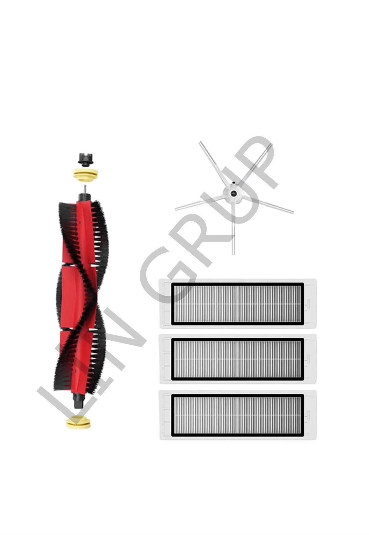 Roborock S5 Max Robot Süpürge Uyumlu 5'li Yedek Parça Seti