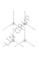 Xiaomi Vacuum Mop 2in1 Essential (MJSTG1) Uyumlu 4'lü Yan Fırça- Yedek Parça Seti