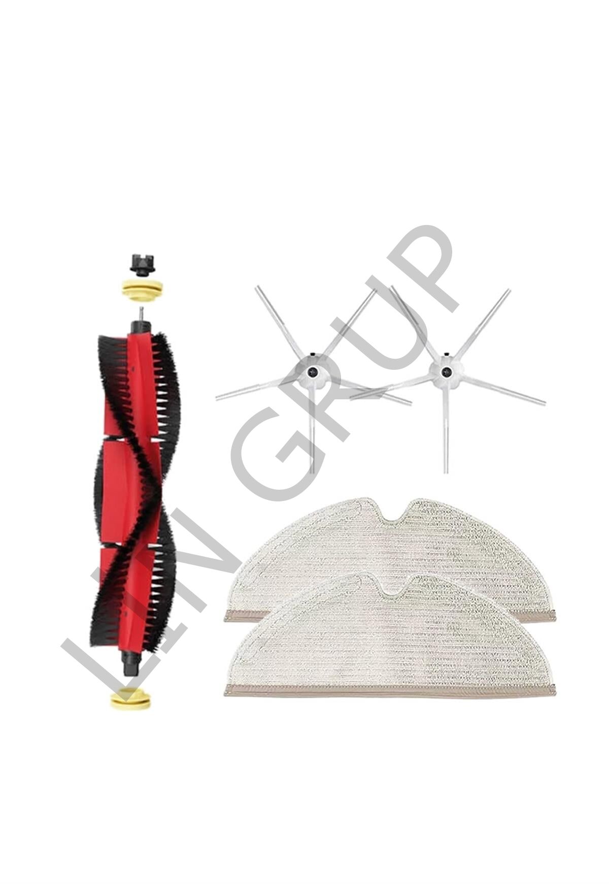 Roborock S5 Max Robot Süpürge Uyumlu 5'li Yedek Parça Seti