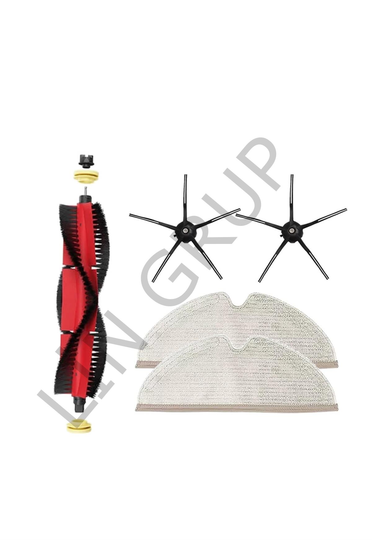 Roborock S5 Max Robot Süpürge Uyumlu 5'li Yedek Parça Seti