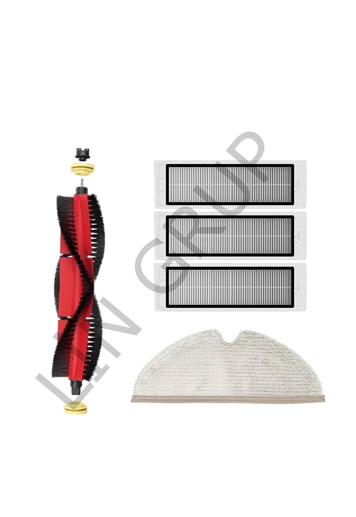 Roborock S5 Max Robot Süpürge Uyumlu 5'li Yedek Parça Seti