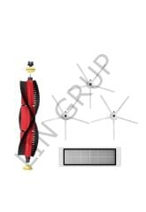 Roborock S5 Max Robot Süpürge Uyumlu 5'li Yedek Parça Seti