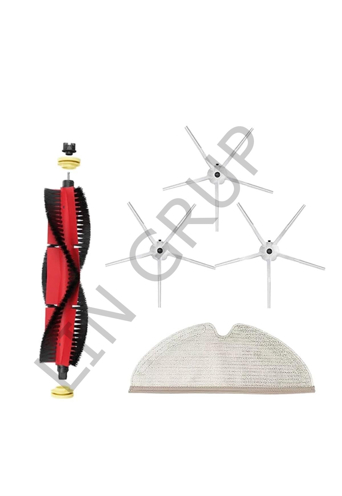 Roborock S5 Max Robot Süpürge Uyumlu 5'li Yedek Parça Seti