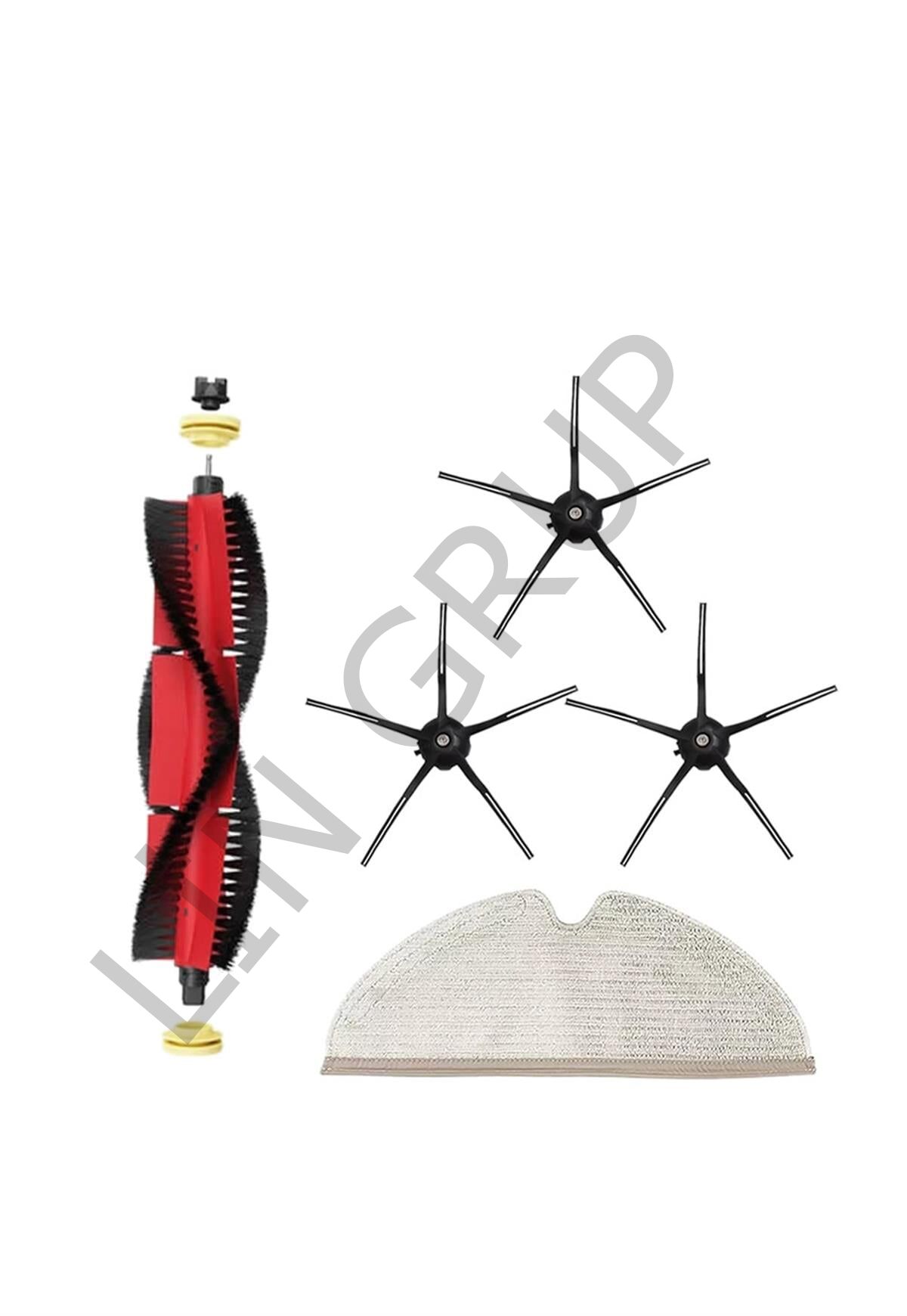 Roborock S5 Max Robot Süpürge Uyumlu 5'li Yedek Parça Seti