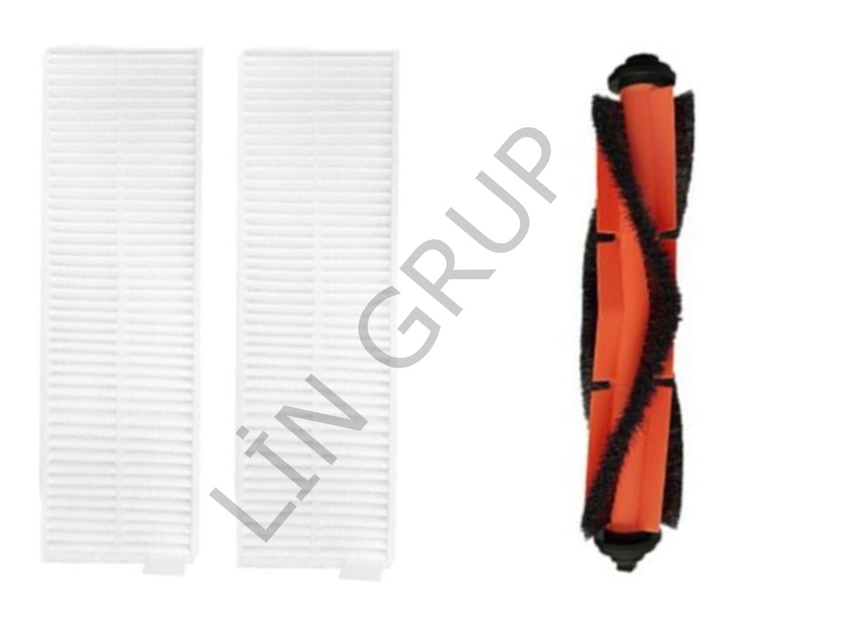 Xiaomi Vacuum Mop 2in1 Essential (MJSTG1) Robot Süpürge Uyumlu  3'lü Yedek Parça Seti