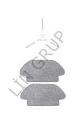 Xiaomi S10 (B106GL) Robot Süpürge Uyumlu 3'lü Yedek Parça Seti