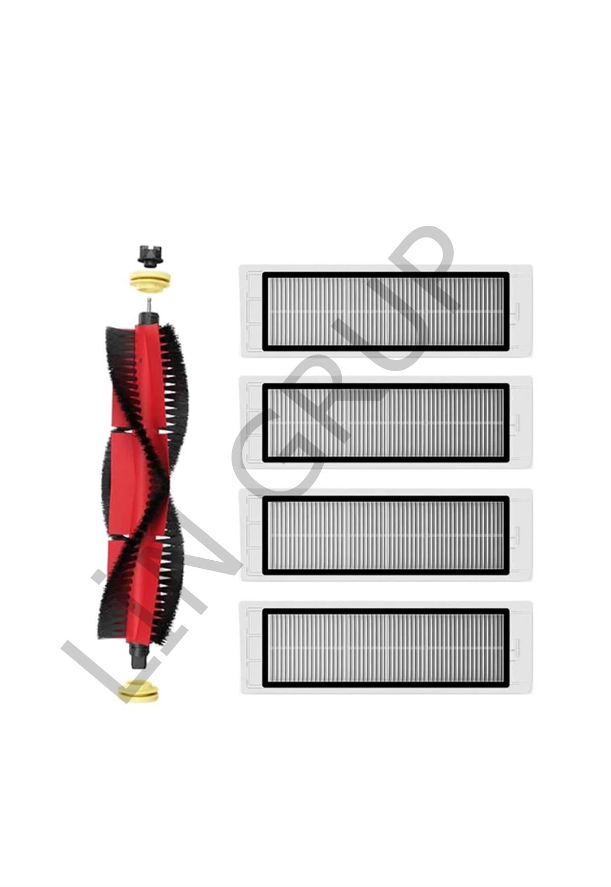 Roborock S5 Max Robot Süpürge Uyumlu 5'li Yedek Parça Seti