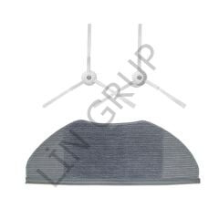 Xiaomi Vacuum Mop 2in1 Essential (MJSTG1) Robot Süpürge Uyumlu 3'lü Yedek Parça Seti