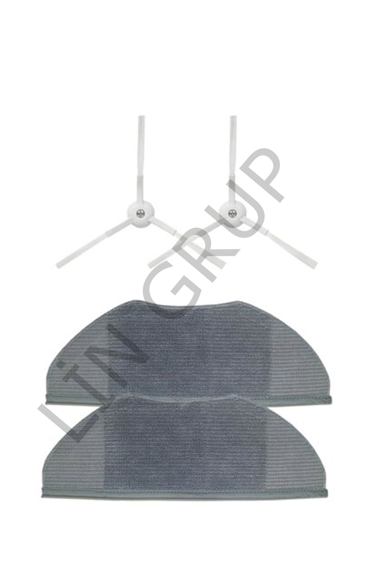 Xiaomi Vacuum Mop 2in1 Essential (MJSTG1) Robot Süpürge Uyumlu 4'lü Yedek Parça Seti