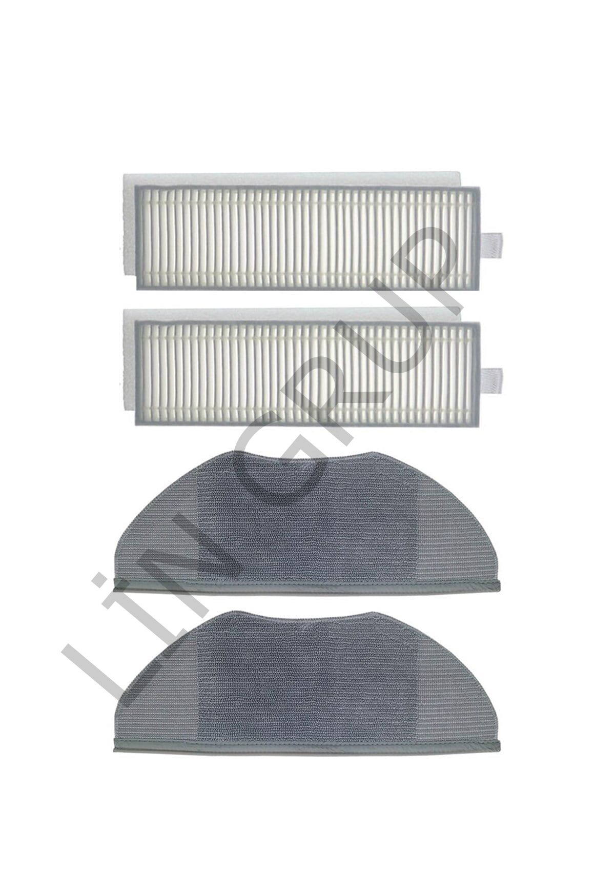 Xiaomi Vacuum Mop 2in1 Essential (MJSTG1) Uyumlu 4'lü Yedek Parça Seti