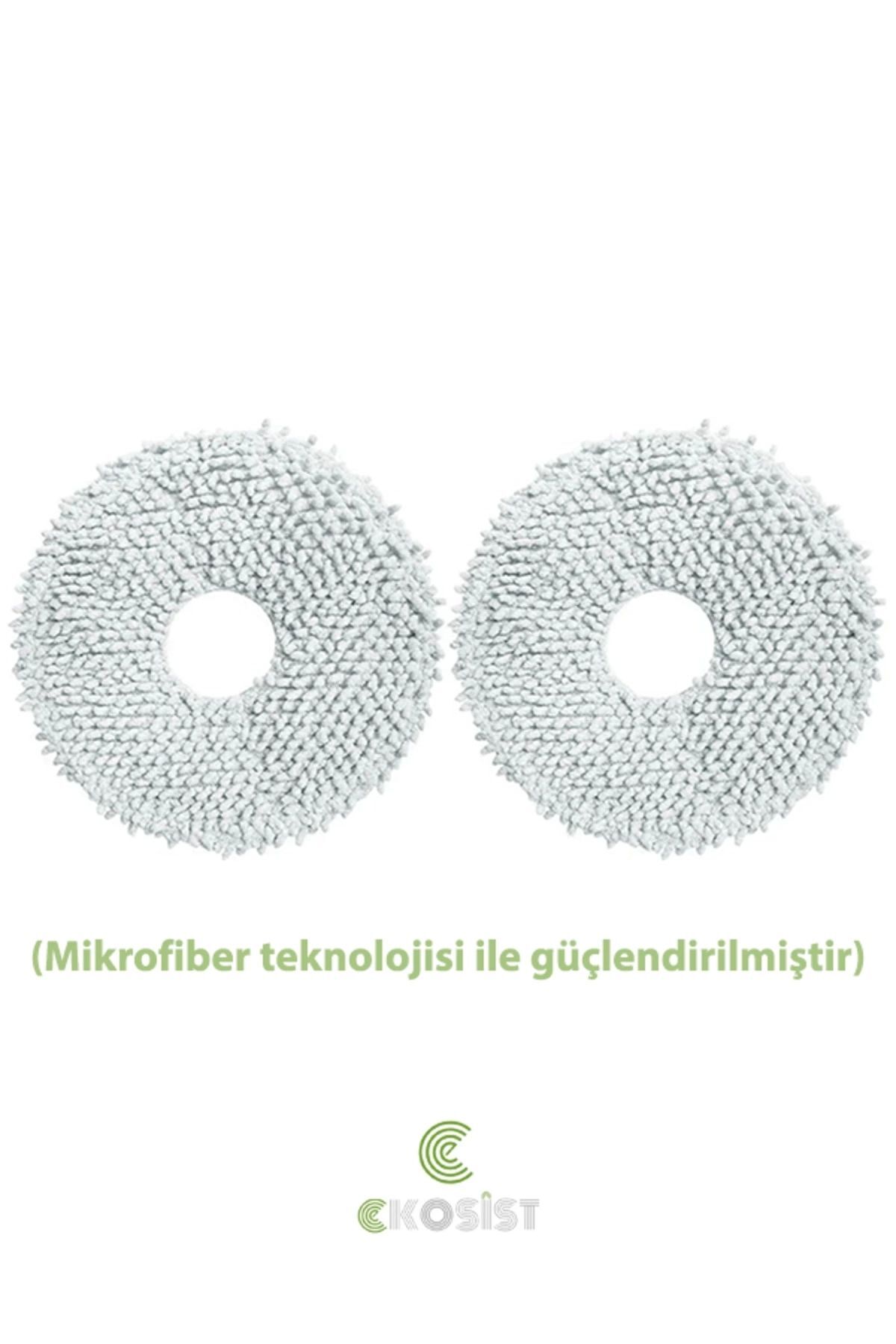 Bot L10s Pro Robot Süpürge Uyumlu 2li Mop Pad/mop Bez Paspas