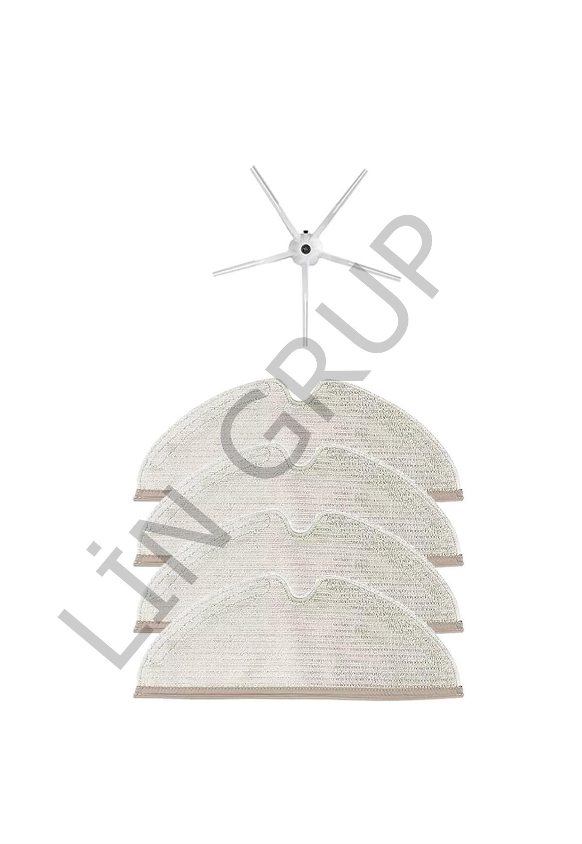 Roborock S5 Max Robot Süpürge Uyumlu 5'li Yedek Parça Seti