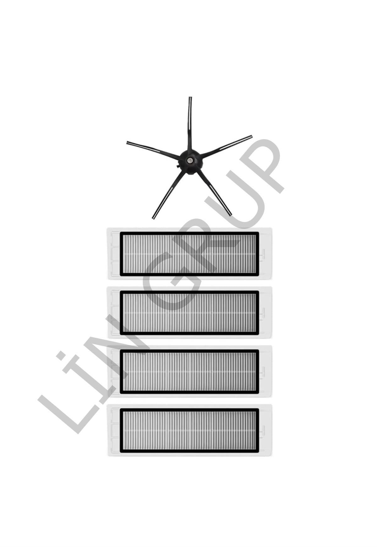 Roborock S5 Max Robot Süpürge Uyumlu 5'li Yedek Parça Seti