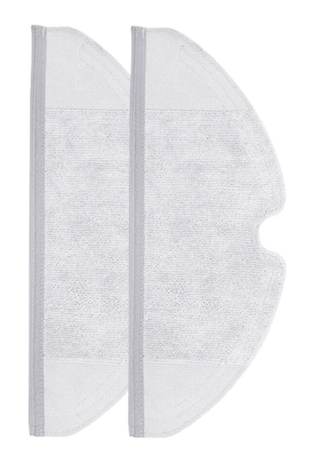 Popüler Vacuum Mop (1C) Uyumlu 2li Mop Fiber Bezi