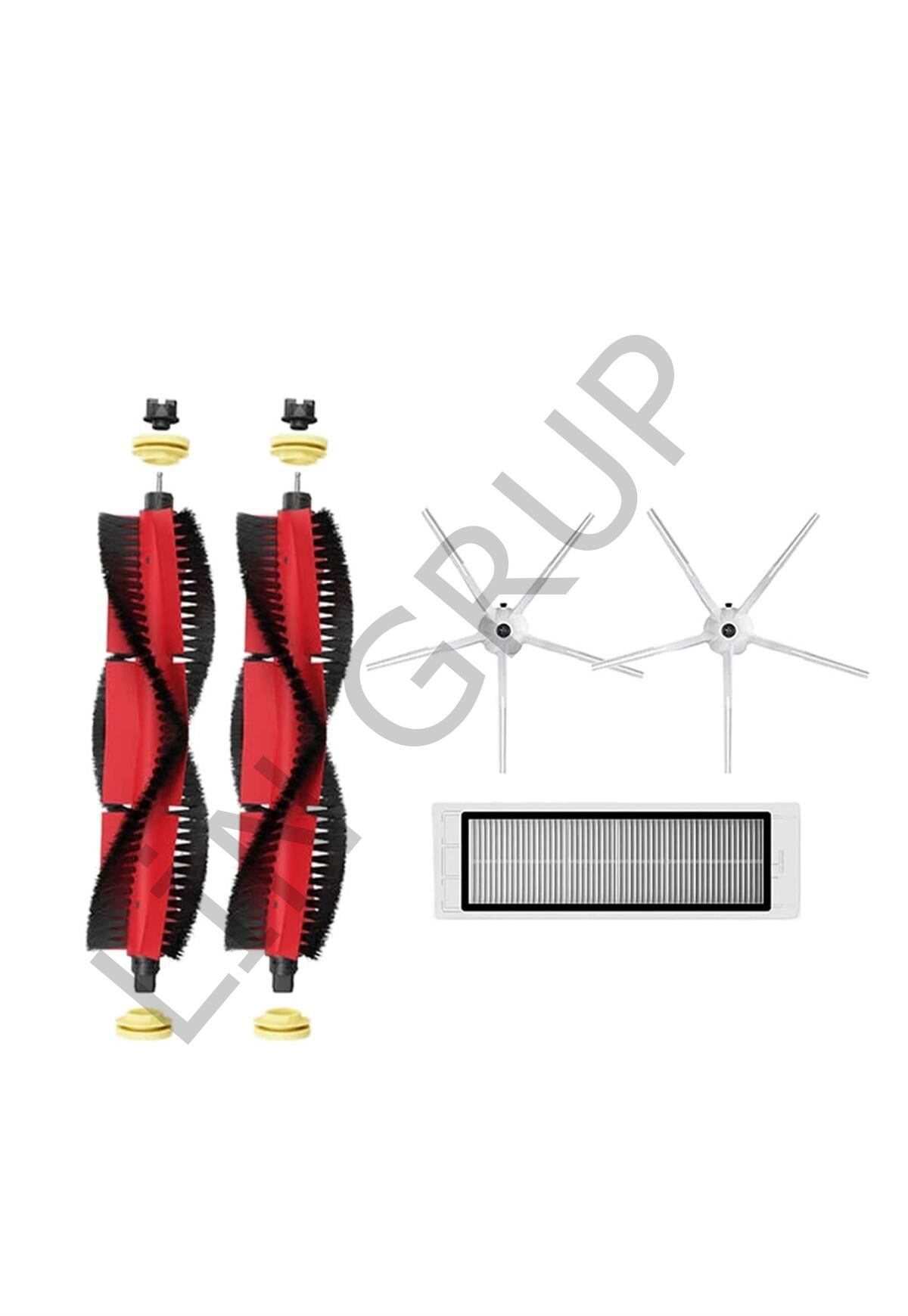 Roborock S5 Max Robot Süpürge Uyumlu 5'li Yedek Parça Seti