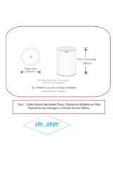 Xiaomi Air Purifier 4  Hava Temizleyici Rfid Çipli Yedek Filtre