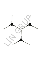 Xiaomi S10 (B106GL) Robot Süpürge Uyumlu 3'lü Yan Fırça Seti