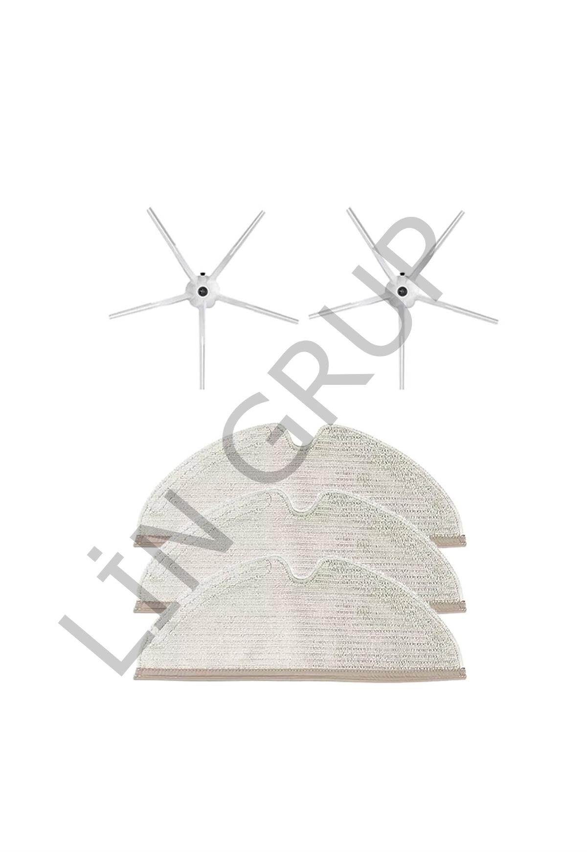 Roborock S5 Max Robot Süpürge Uyumlu 5'li Yedek Parça Seti