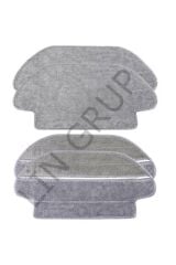 Xiaomi S10 (B106GL) Robot Süpürge Uyumlu 4'lü Yedek Parça Seti