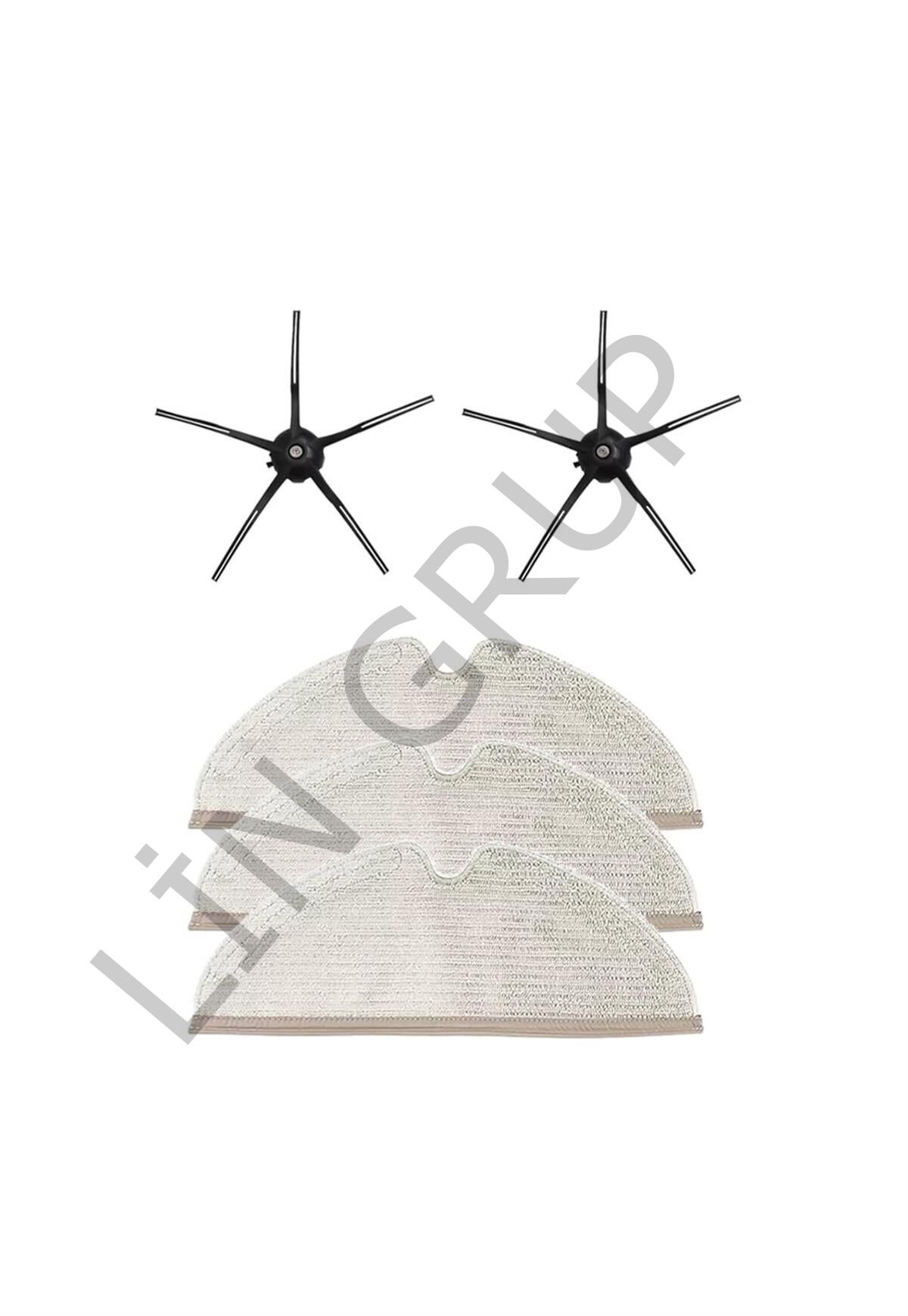 Roborock S5 Max Robot Süpürge Uyumlu 5'li Yedek Parça Seti