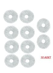 Xiaomi X10+  X20+ Plus Uyumlu yedek mop paspas 10 adet