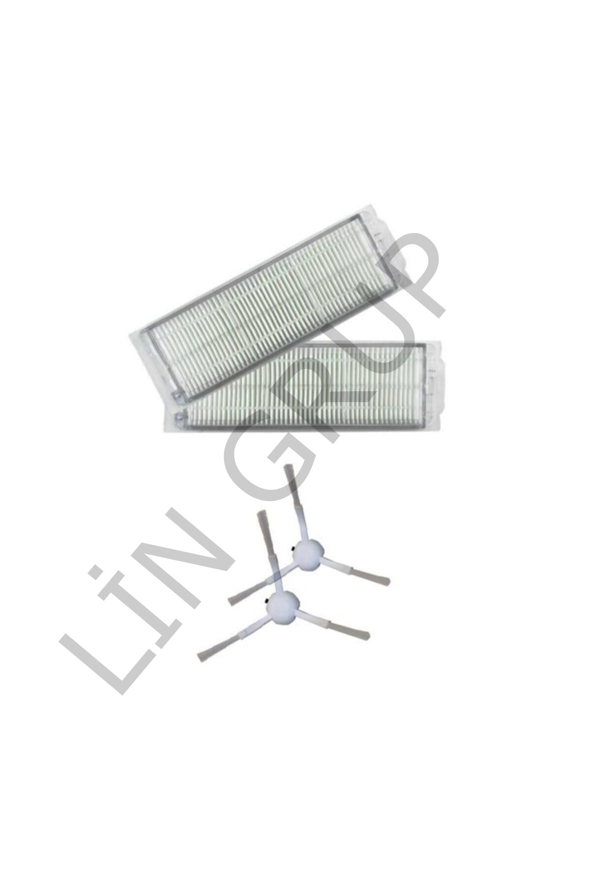 Xiaomi S10 (B106GL) Robot Süpürge Uyumlu 4'lü Yedek Parça Seti