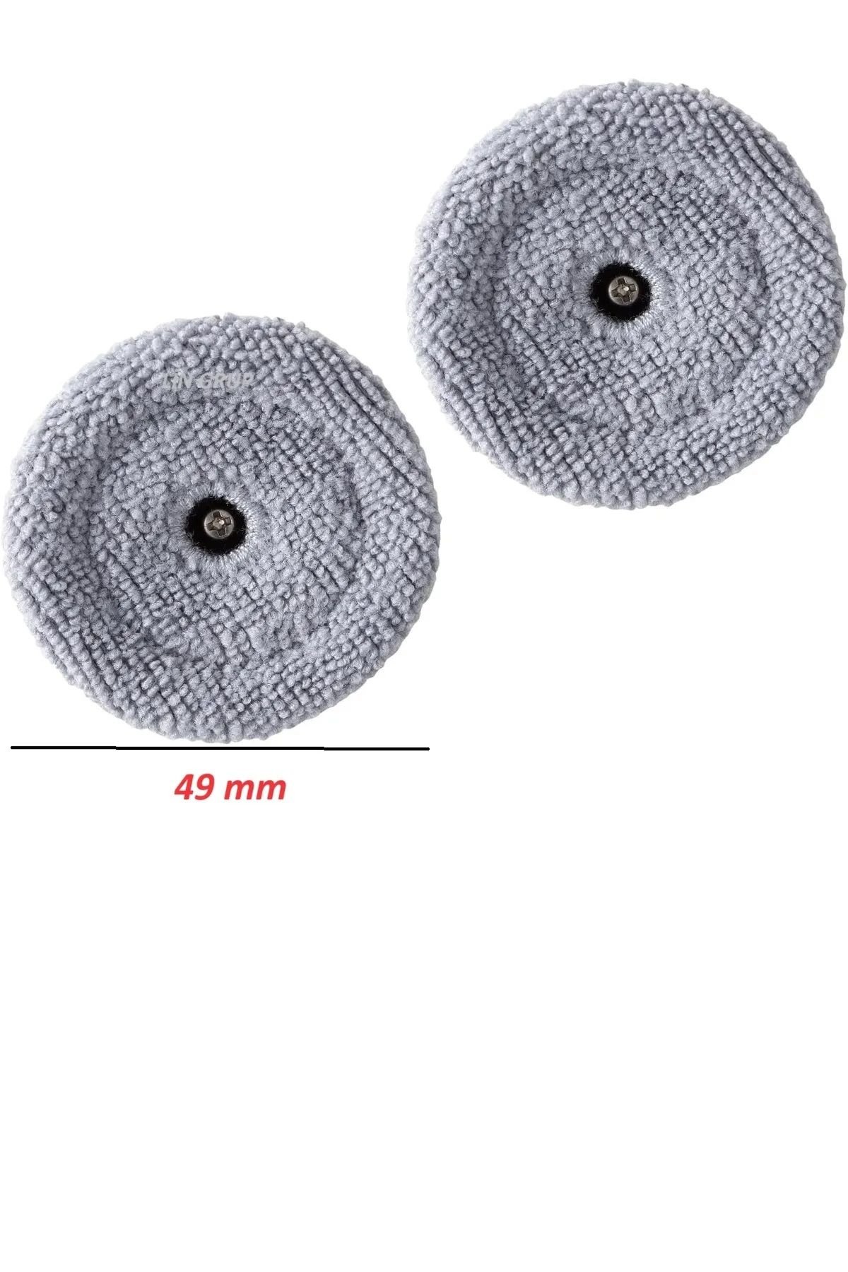 Roborock S8 MaxV Ultra Robot Uyumlu Kenar Paspas Bezi Braket yuvarlak 2 adet