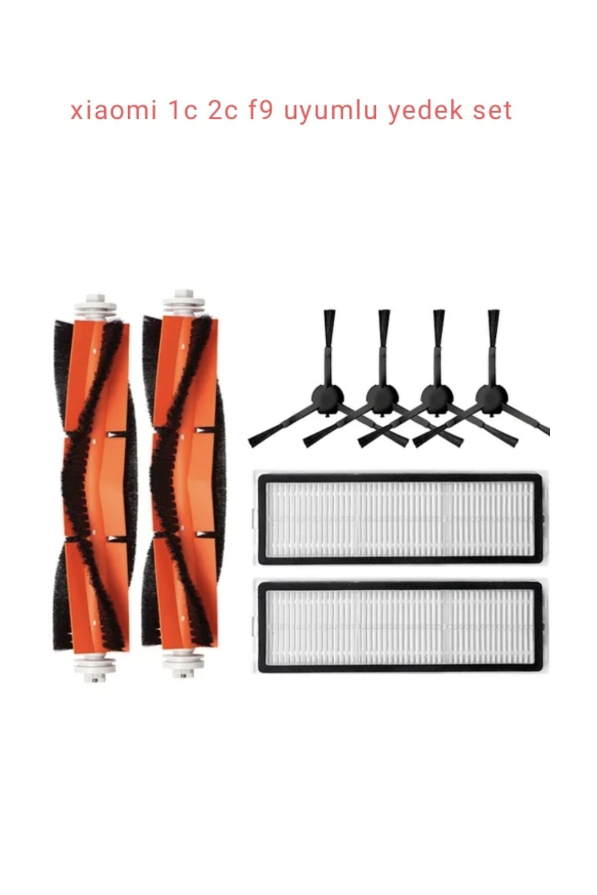 Xiaomi F9 1C 2C uyumlu filtre fırça yedek set