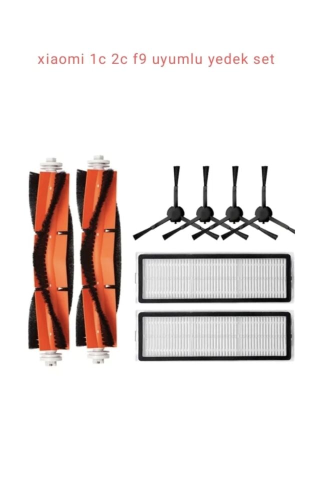 Xiaomi F9 1C 2C uyumlu filtre fırça yedek set