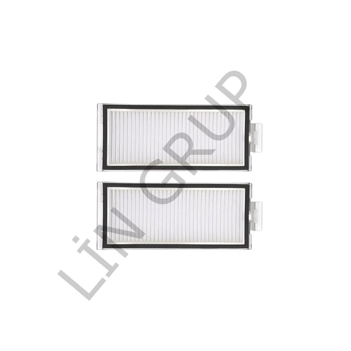 Roborock Q8 Max + Robot Süpürge Uyumlu 2'li HEPA Filtre-Yedek Parça