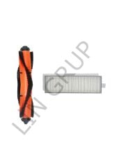 Xiaomi Vacuum Mop 2in1 Essential (MJSTG1) Robot Süpürge Uyumlu 2'li Yedek Parça Seti