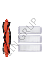 Xiaomi S10 (B106GL) Robot Süpürge Uyumlu 4'lü Yedek Parça Seti