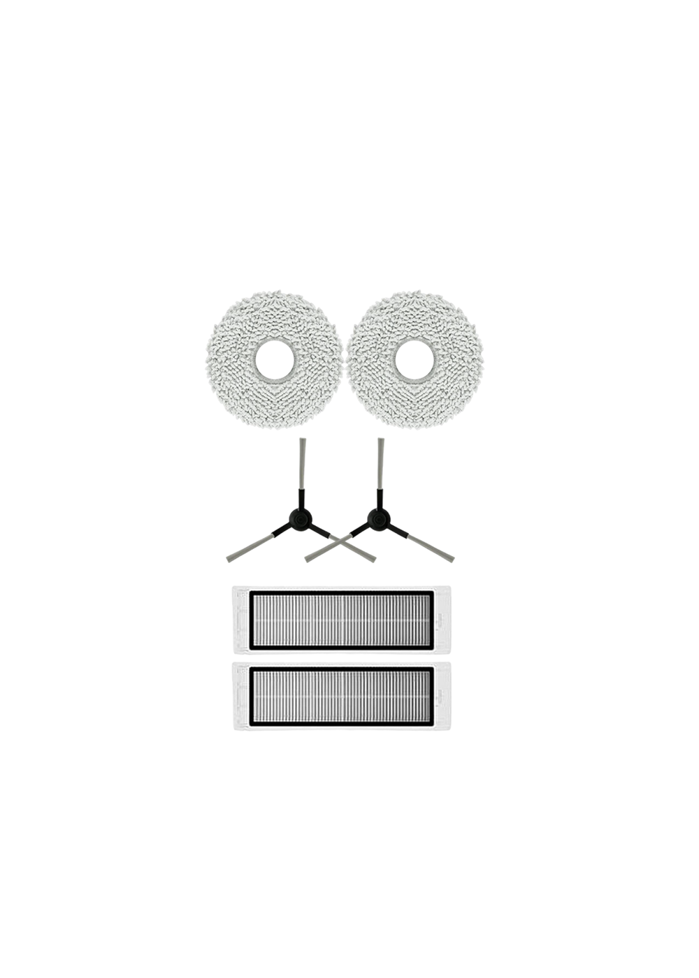 Dreame L10S Pro (RLS6L) Robot Süpürge Uyumlu 6'lı Yedek Parça Seti