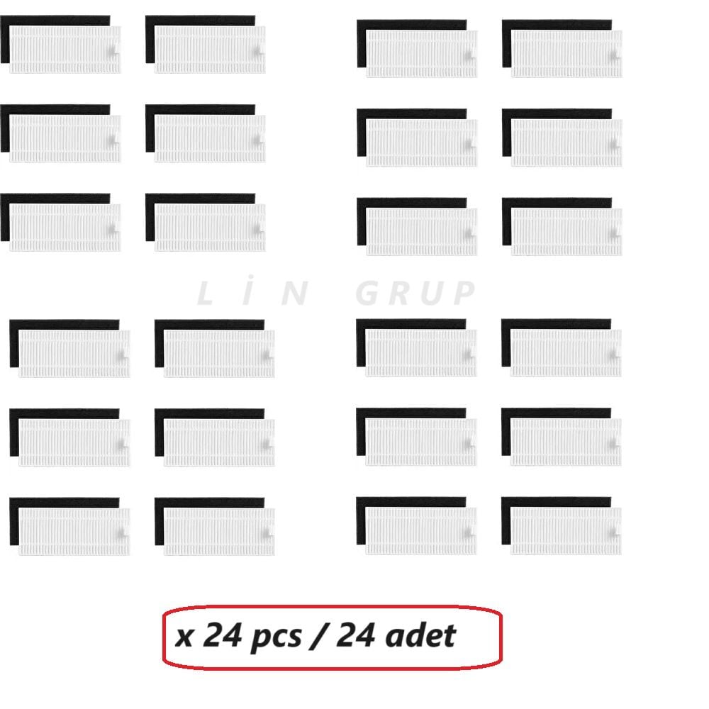 Anker Eufy Robovac 11s 30 30c 15c 12 35c Uyumlu Hepa Filtre 24 adet
