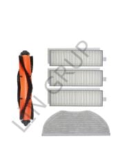 Xiaomi Vacuum Mop 2in1 Essential (MJSTG1) Robot Süpürge Uyumlu 5'li Yedek Parça Seti