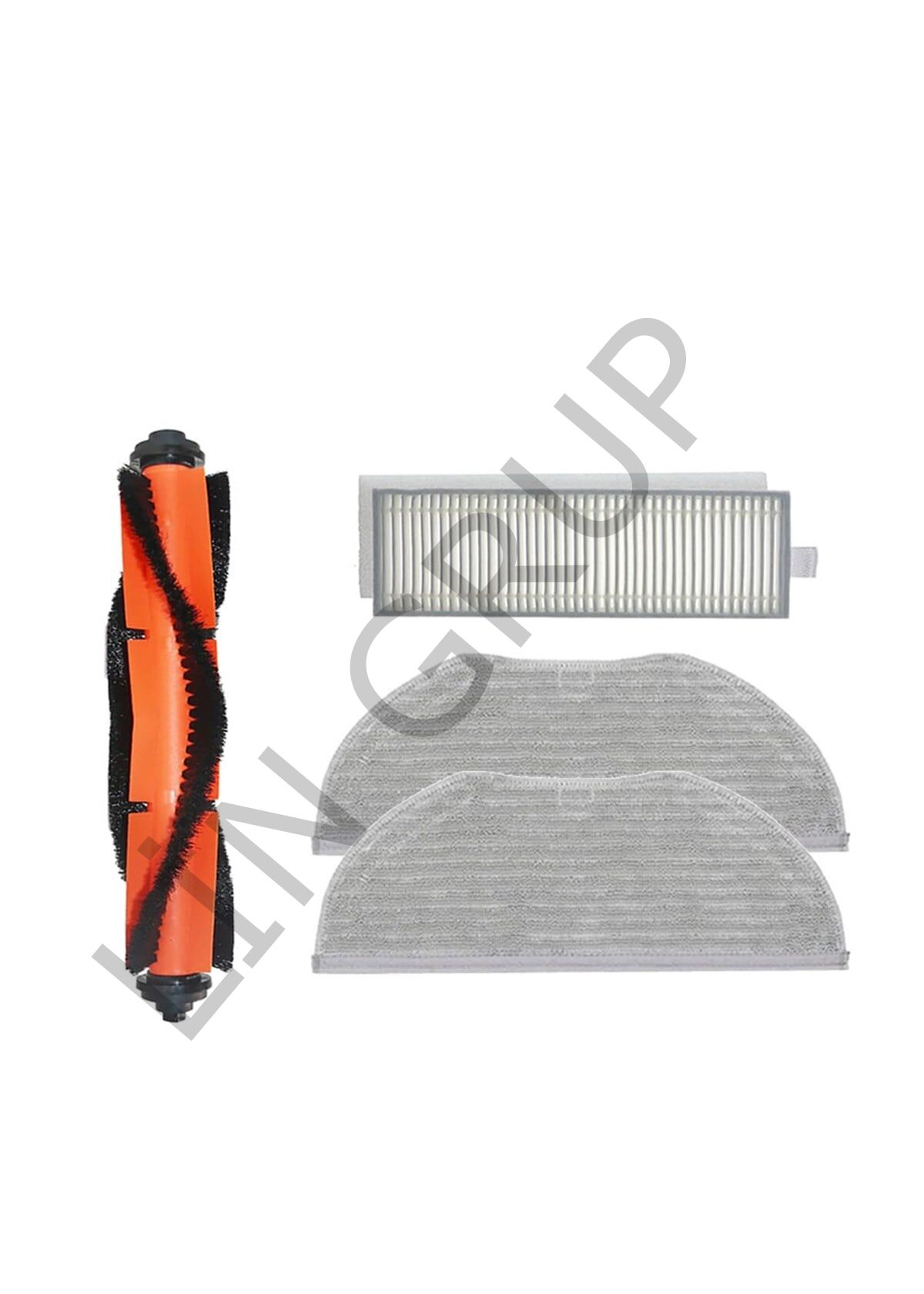 Xiaomi Vacuum Mop 2in1 Essential (MJSTG1) Robot Süpürge Uyumlu 4'lü Yedek Parça Seti