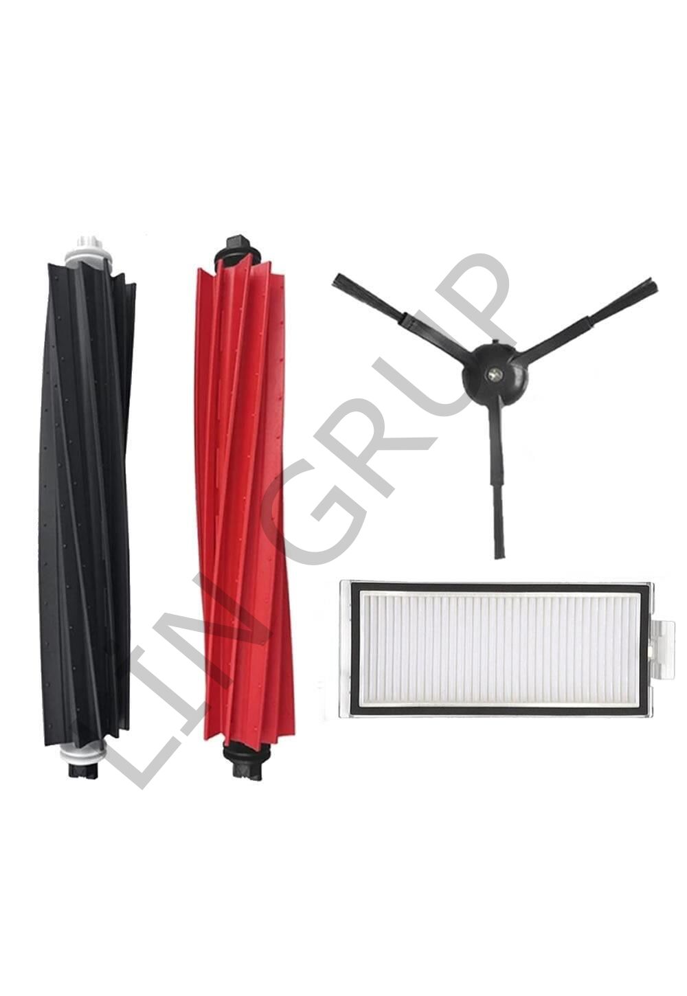 Roborock Q8 Max + Robot Süpürge Uyumlu 4'lü Yedek Parça Seti