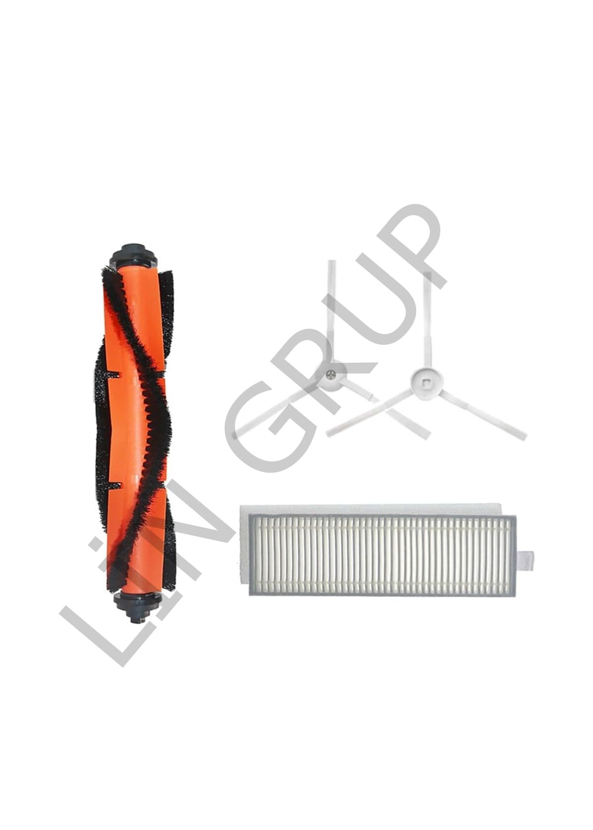 Xiaomi Vacuum Mop 2in1 Essential (MJSTG1) Robot Süpürge Uyumlu 3'lü Yedek Parça Seti