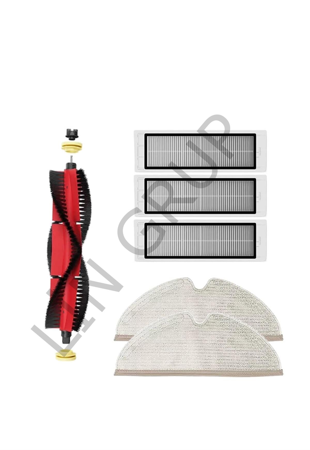 Roborock S5 Max Robot Süpürge Uyumlu 6'lı Yedek Parça Seti