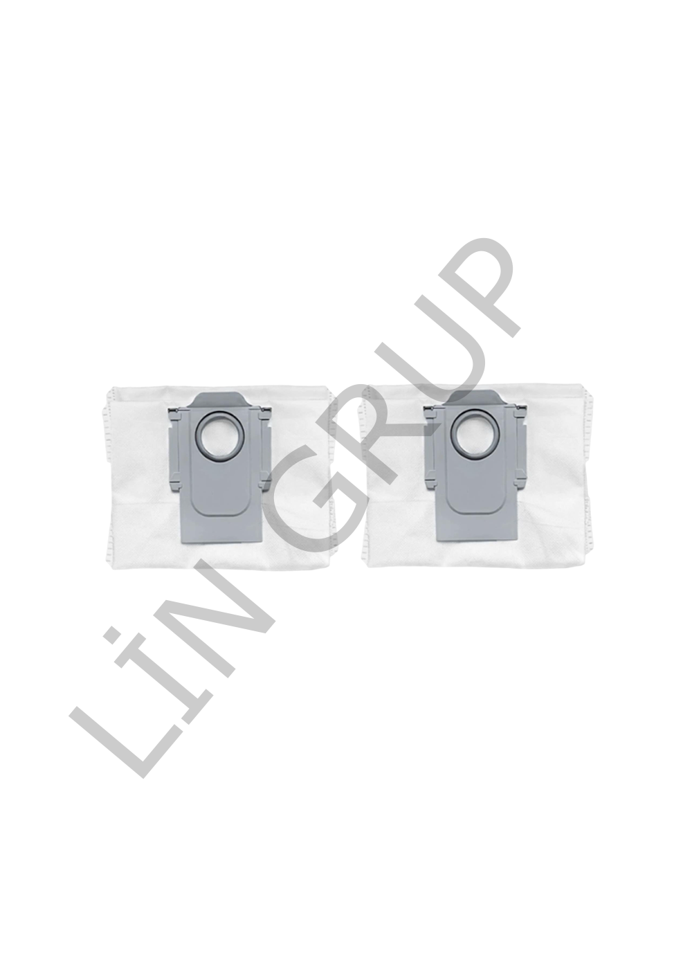 Roborock S7 Max V Ultra Robot Süpürge Uyumlu 2'li Toz Torbası-Yedek Parça