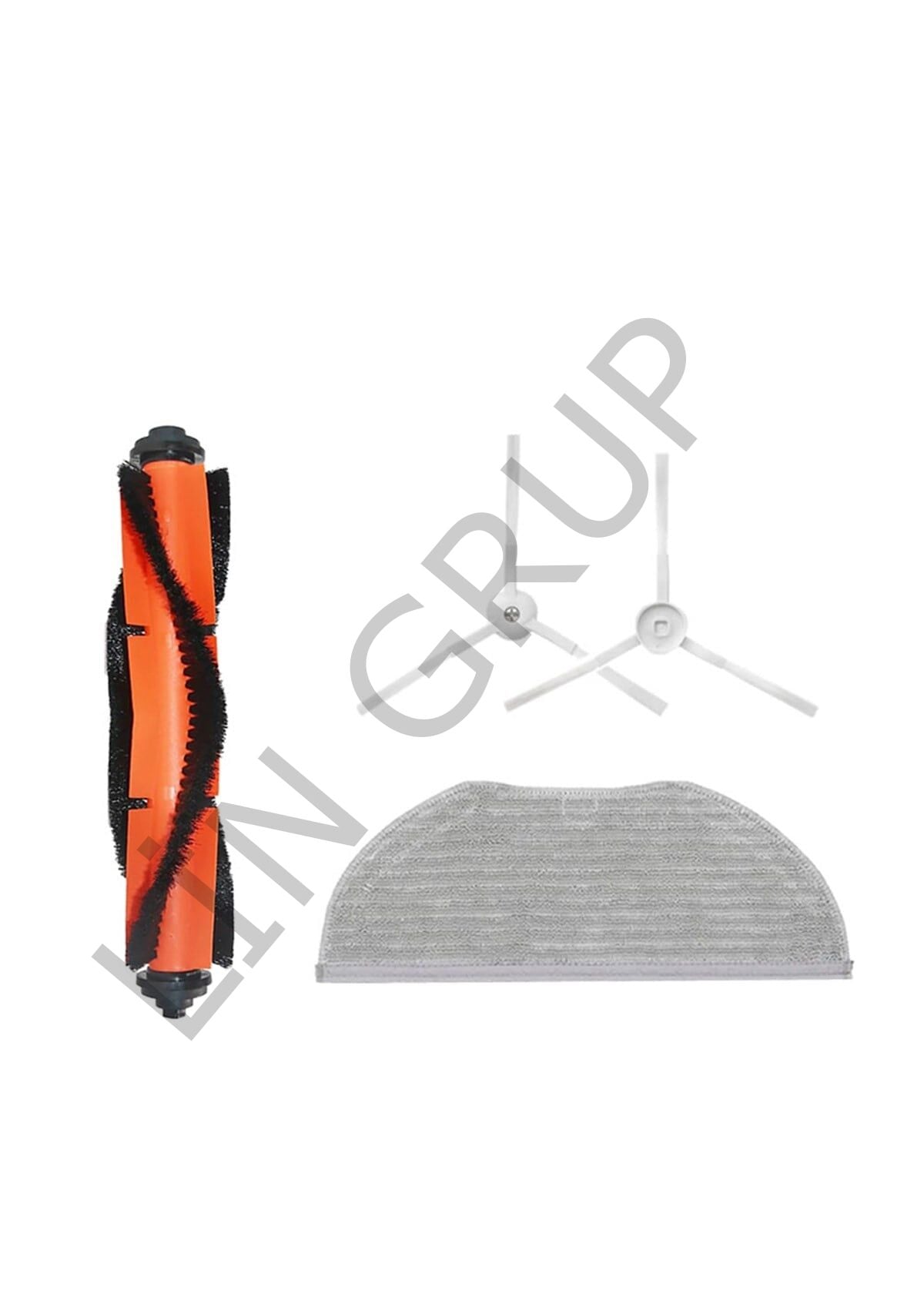 Xiaomi Vacuum Mop 2in1 Essential (MJSTG1) Robot Süpürge Uyumlu 4'lü Yedek Parça Seti