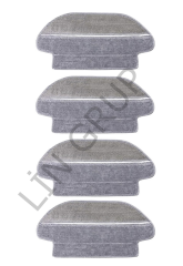 Xiaomi S10 (B106GL) Robot Süpürge Uyumlu 4'lü Mop Bezi Seti