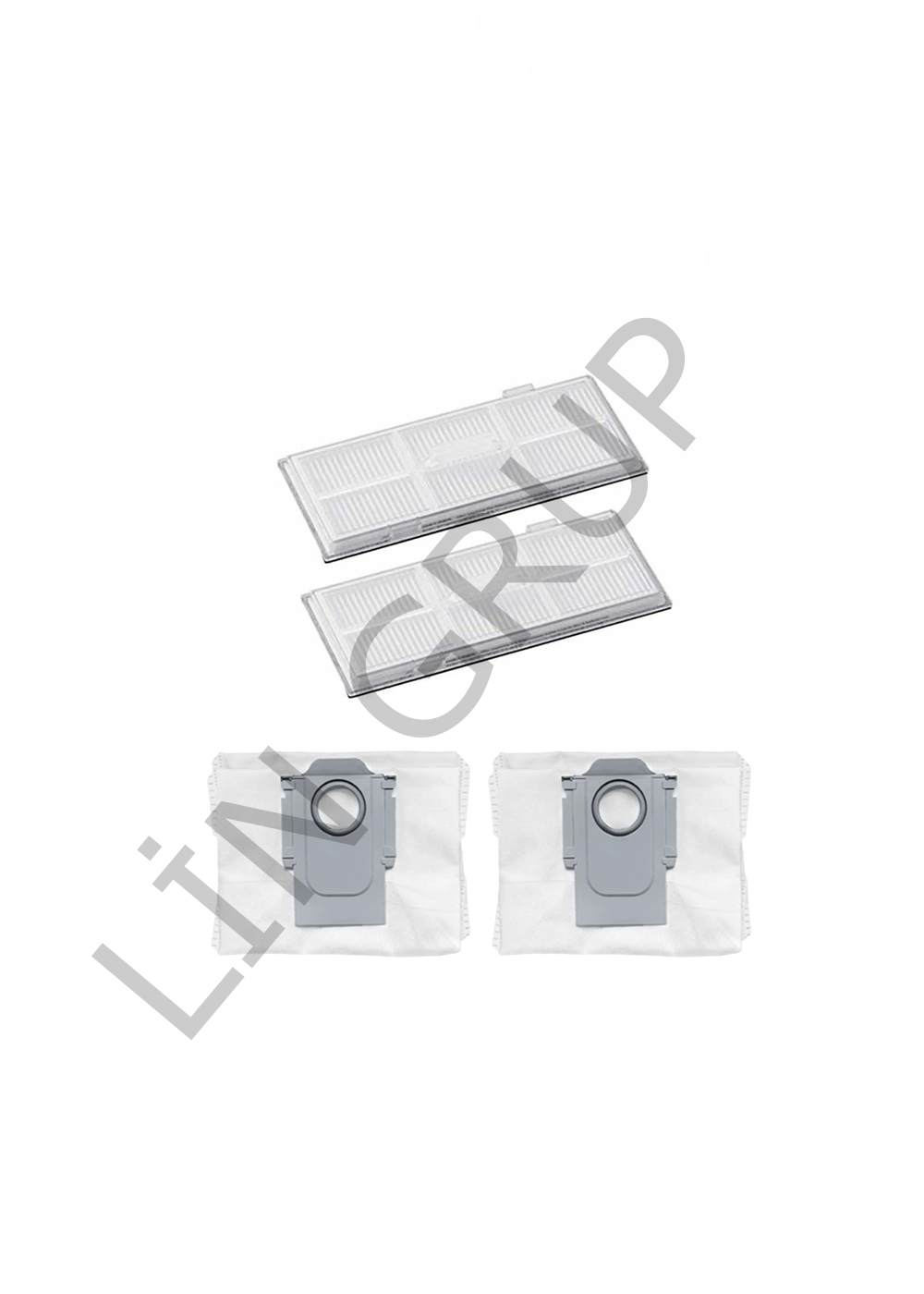 Roborock S7 Max V Ultra Robot Süpürge Uyumlu 4'lü -Yedek Parça Seti