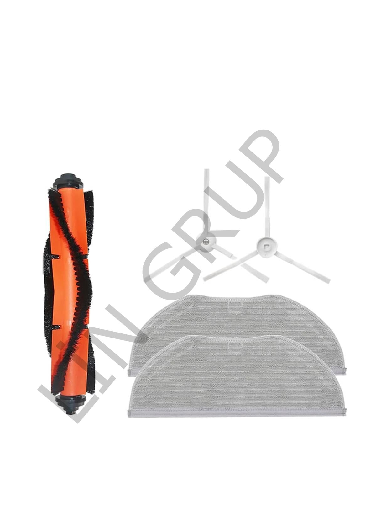 Xiaomi Vacuum Mop 2in1 Essential (MJSTG1) Robot Süpürge Uyumlu 5'li Yedek Parça Seti