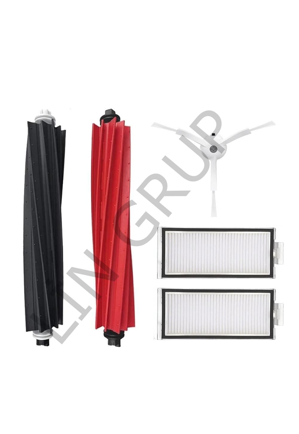 Roborock Q8 Max + Robot Süpürge Uyumlu 5'li Yedek Parça Seti